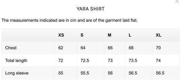 Clotsy Shirt Yara Gelb